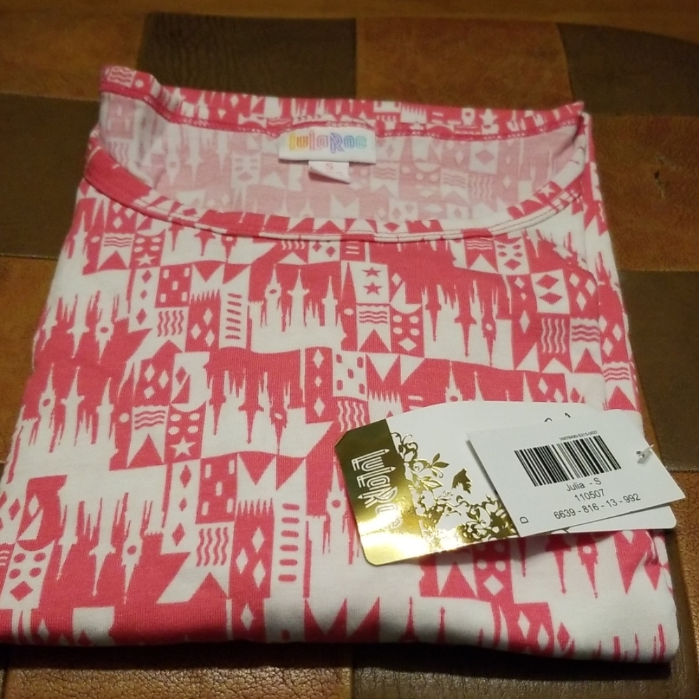 LulaRoe Julia Dress Disney Castle